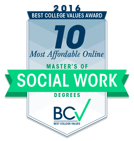10 MOST AFFORDABLE ONLINE MASTER OF SOCIAL WORK DEGREES 2016 